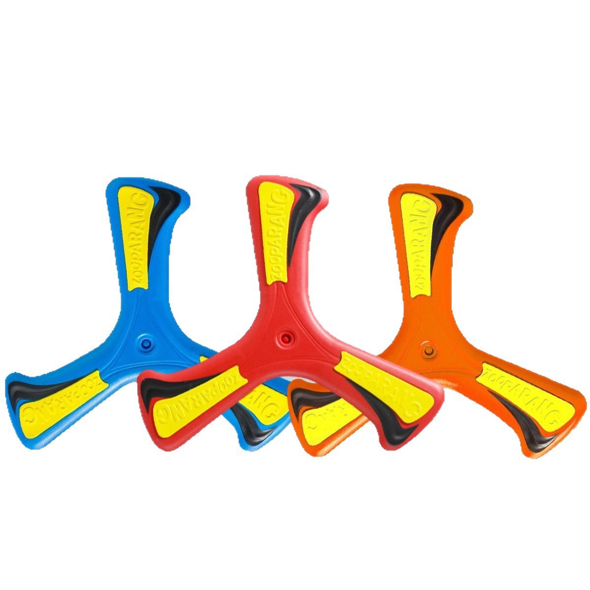 Manufacturer Wholesale Children's Boomerang Large Toy That Flies Back and Won'T Break, Soft Frisbee Toy, Soft Rubber Three-Leaf Interactive Hand Toy