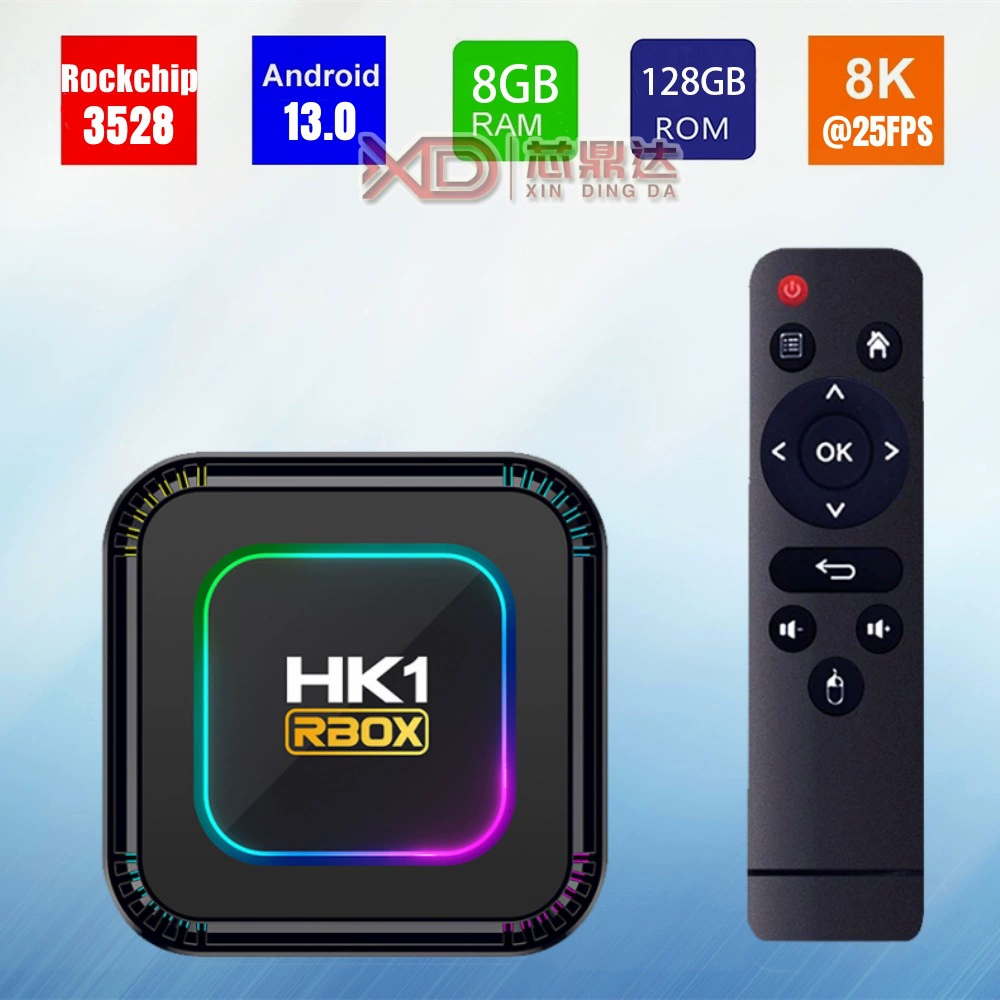 [HK1RBOX K8 Андроид ТВ-бокс RK3528 WIFI6 BT5.0 Андроид13.0 ТВ Бокс]
