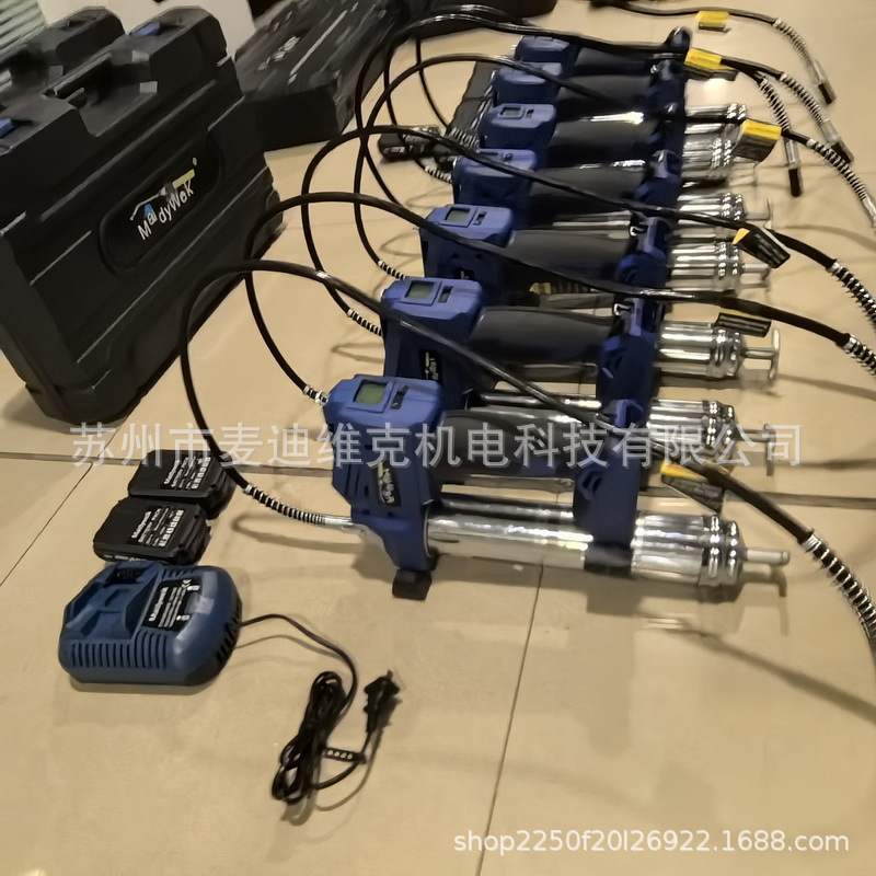 批发麦迪维克Maidyweik品牌充电式黄油枪林肯1882E型号同款加油枪