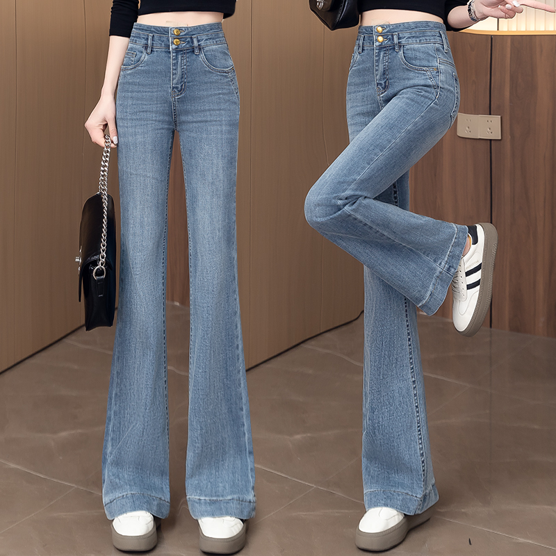 Guangzhou Xintang Jeans Official Flagship Store Women's Pants 2026 New Popular Model Slim Fit Flared Pants