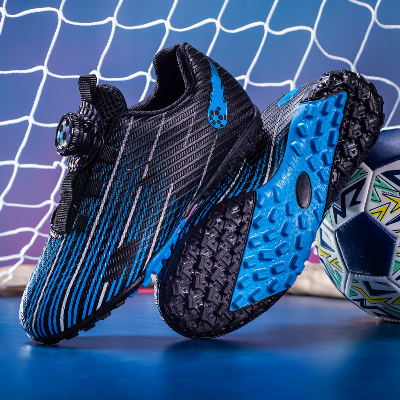 Zapatos de fútbol transfronterizos de alto perfil para hombres TF zapatos de entrenamiento antideslizante transpirables para niños zapatos de césped profesionales para estudiantes image 8