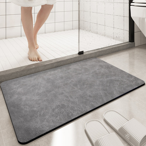 Diatomaceous Earth Soft Mat Ins Mat Bathroom Bathroom Toilet Quick Drying Home Use Absorbent Anti-Slip Foot Mat Rugs Door Mat