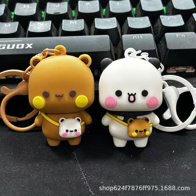 新商品の一二布の鍵はかばんを掛けて学生のカップルのアニメのかわいい周辺の爆発金の高い顔の値のネットの赤を掛けます。|undefined