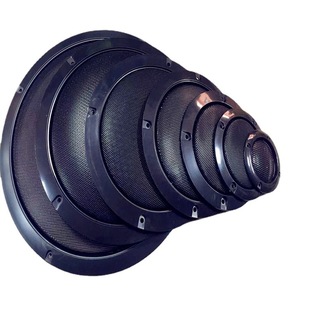 2 inch -10 inch black speaker mesh ring car horn installation decorative ring subwoofer decorative mesh black