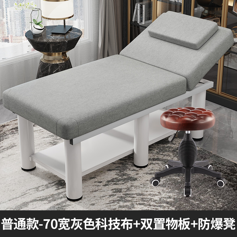 Cama de masaje para salones de belleza, cama de masaje tradicional china, cama de tratamiento corporal con agujeros, cama de tratamiento en casa, cama de esponja, cama de belleza