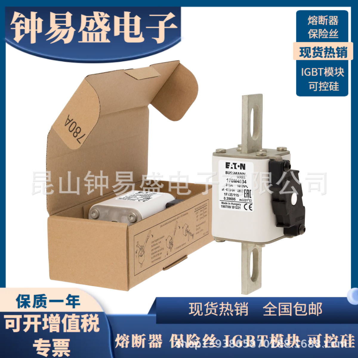 Bussmann熔断器170M5536 170M5537 170M5538 170M5539 170M5540