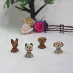 Cute Mini Pet Dog Children's Toy Children's Birthday Cake Decorations Cartoon Miniature Cross-border Manufacturer