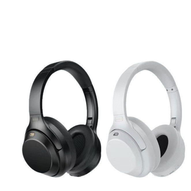 Nuevo auricular Bluetooth inalámbrico con reducción de ruido activa XM4ANC con bolsa de cuero, auricular con reducción de ruido de llamada con logotipo