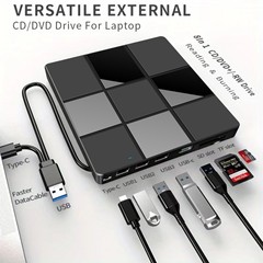 メーカー直販外付けドライブレコーダー七合一dvdレコーダーディスクレコーダーモバイルDVDドライブ
