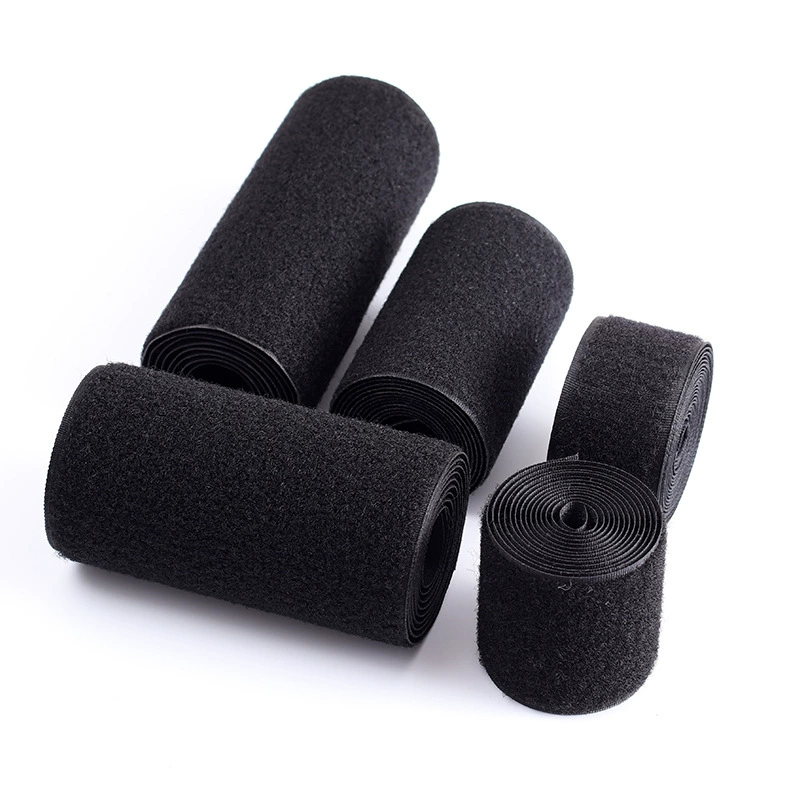 Сильная Velcro черно-белая швейная лента для мамы и сына пряжка дьявол клейкая лента липкая полоса плотная
