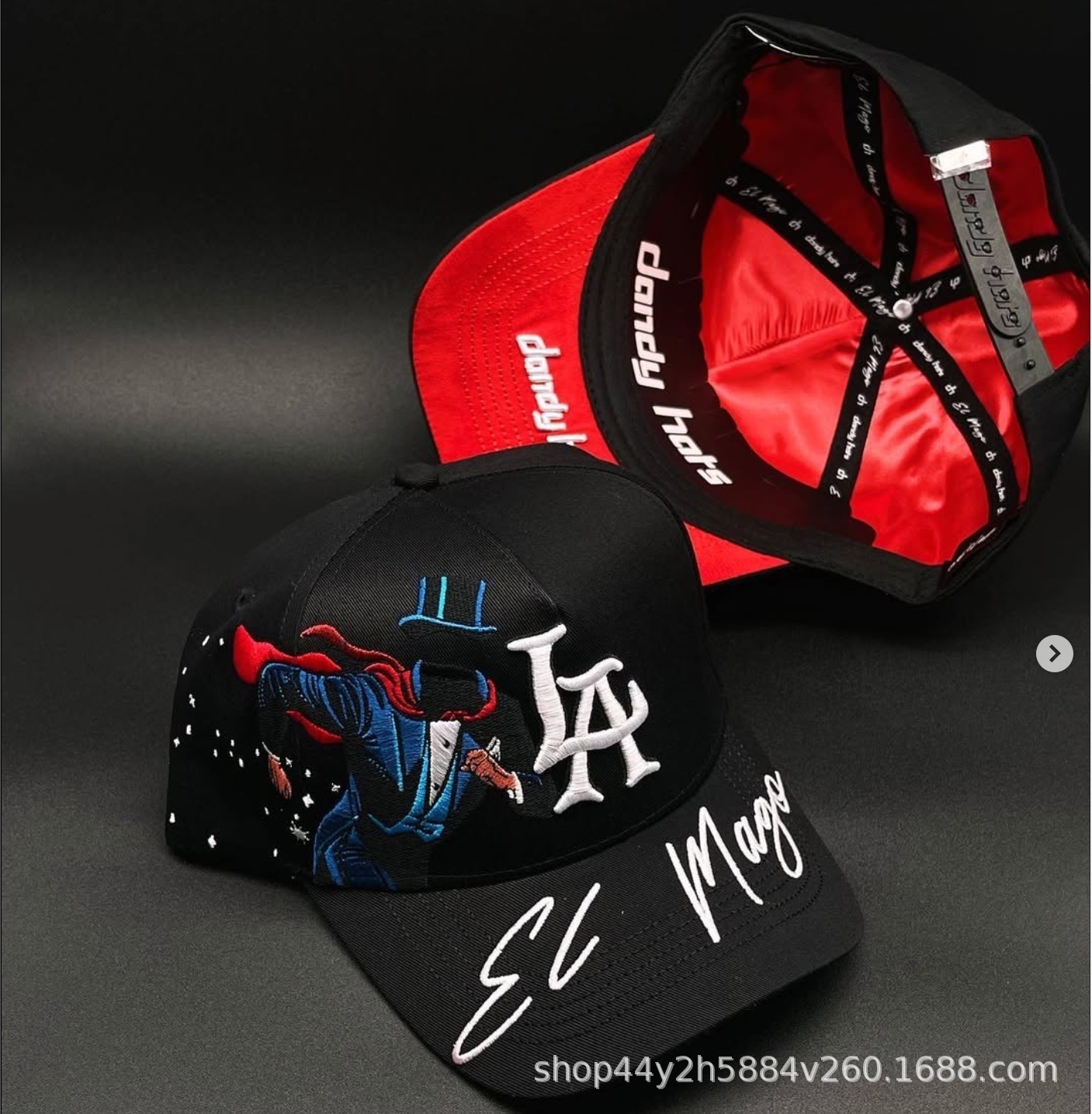 Mayorista transfronterizo marca de moda americana tendencia europea y americana DANDY HATS gorra gorra de béisbol gorra ajustable hip hop gorra