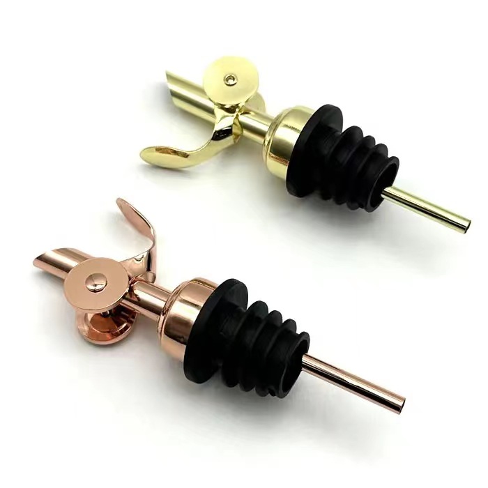 Acero inoxidable de color auto tapa volante verter botella de aceite boca boca de oro tapón de mezcla gravedad accesorios volantes