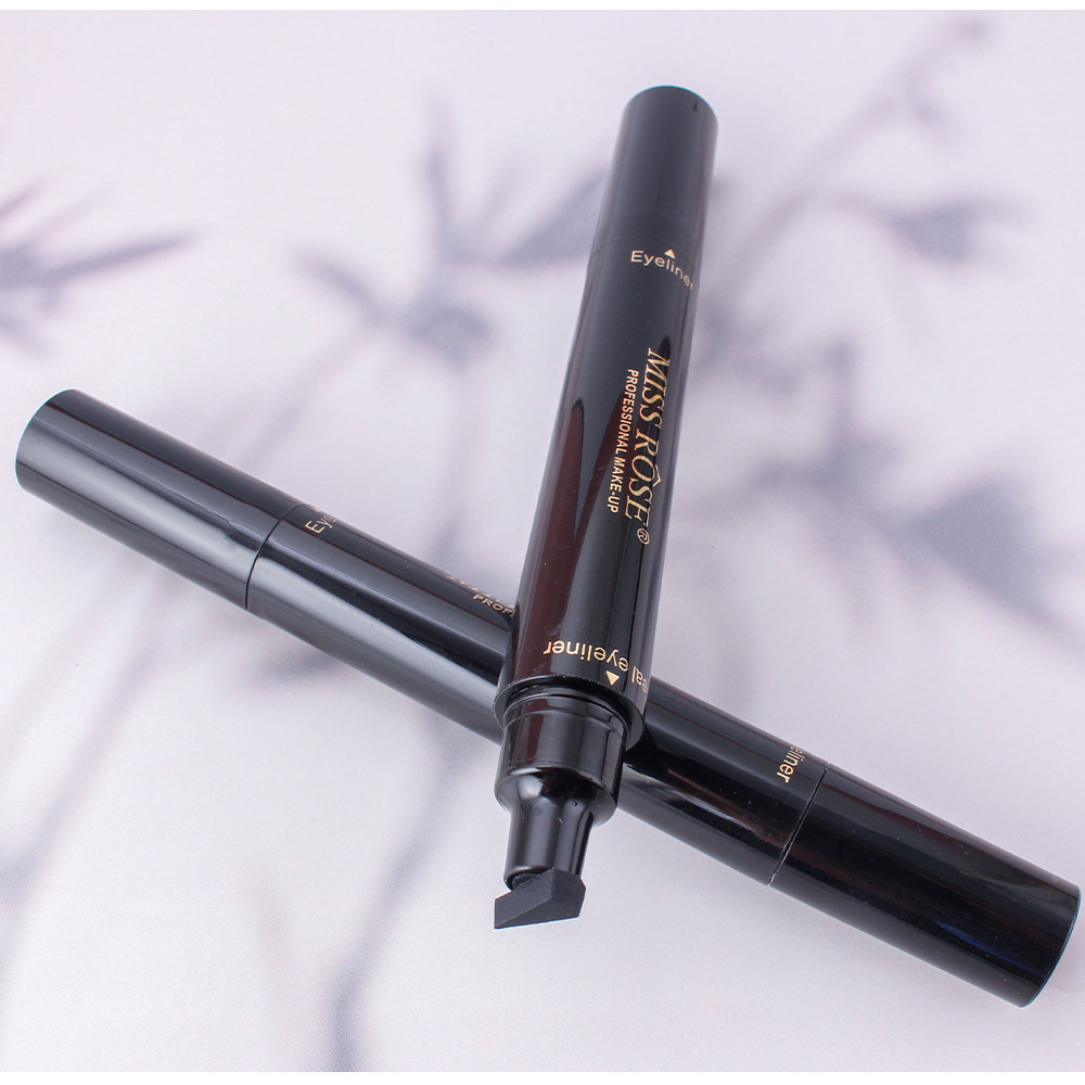 Fashion Eyeliner Double-headed Liquid Eyeliner Pen Ultra-fine Waterproof Quick-drying display picture 3