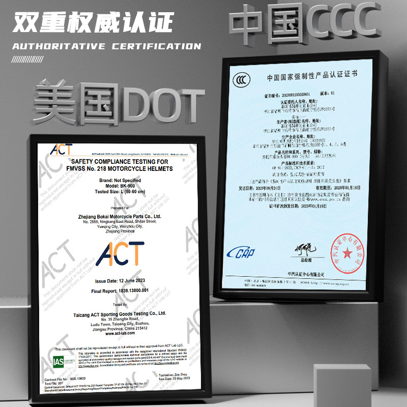 Nuevo estándar nacional 3C/DOT doble certificado motocicleta casco expuesto hombres y mujeres invierno cálido montar motocicleta casco de seguridad