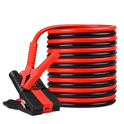 Jump Starter Cables, Car on the line of fire