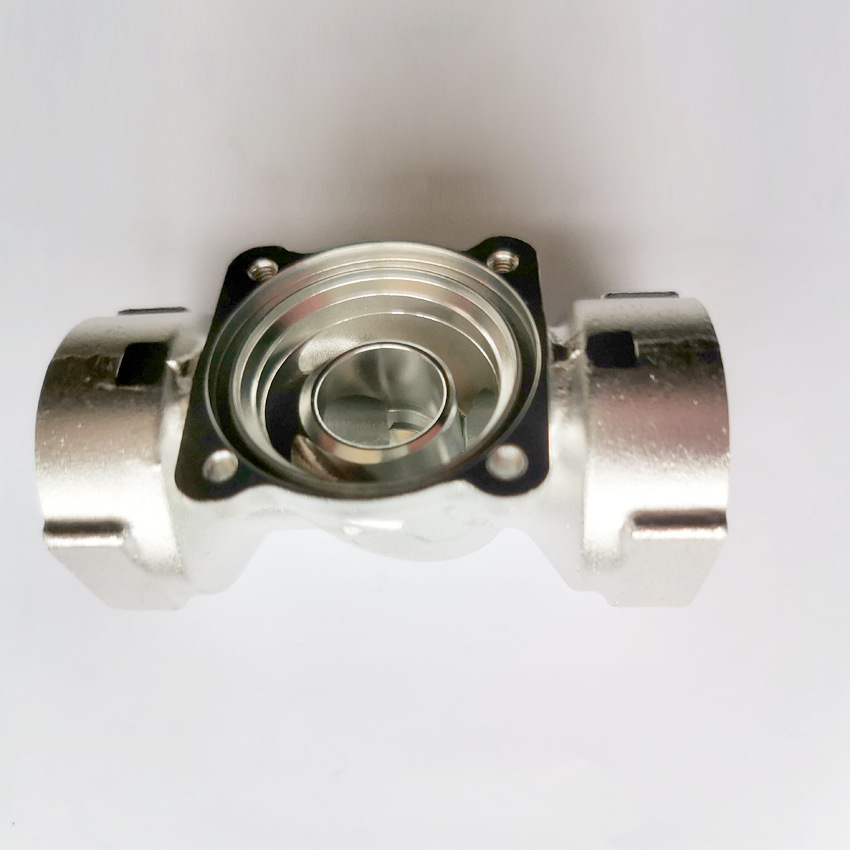 不锈钢数控车床加工 铜铝燃气电磁阀配件精密车床加工来图来样