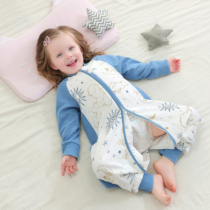 Place of Origin Source of goods Cross border baby Gauze Bamboo Cotton Long sleeve Sleeping bag baby children Child newborn Infants Anti Tipi