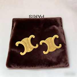 法式凯旋门大标志耳钉女立体精致法式高级复古耳饰跨境外贸爆款