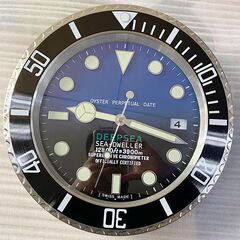 最小ロット 1 壁時計 14inch 金属発光壁時計リビングルーム時計クリエイティブクォーツ時計ムーブメント