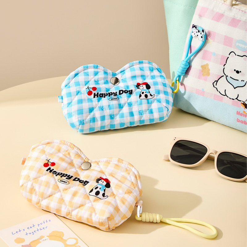 Clip-On Handle Sunglasses Storage Bag Travel Business Trip Glasses Phone Storage Bag Outdoor Glasses Anti-Lost Clip