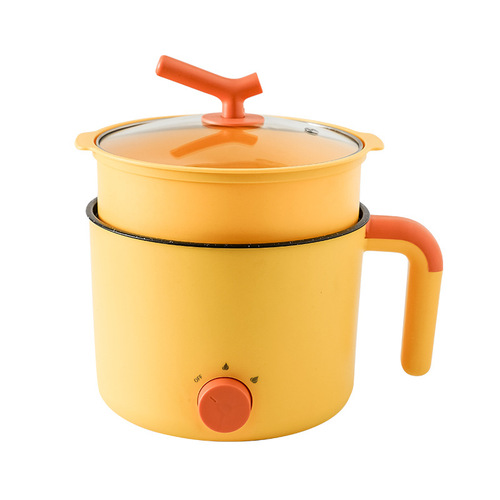 Small Electric Pot Multifunction Electric Cooker Dorm Student Pot Mini Pot Electric Hot Pot Steamer Combo Pot Frying Pan Non-stick Pan