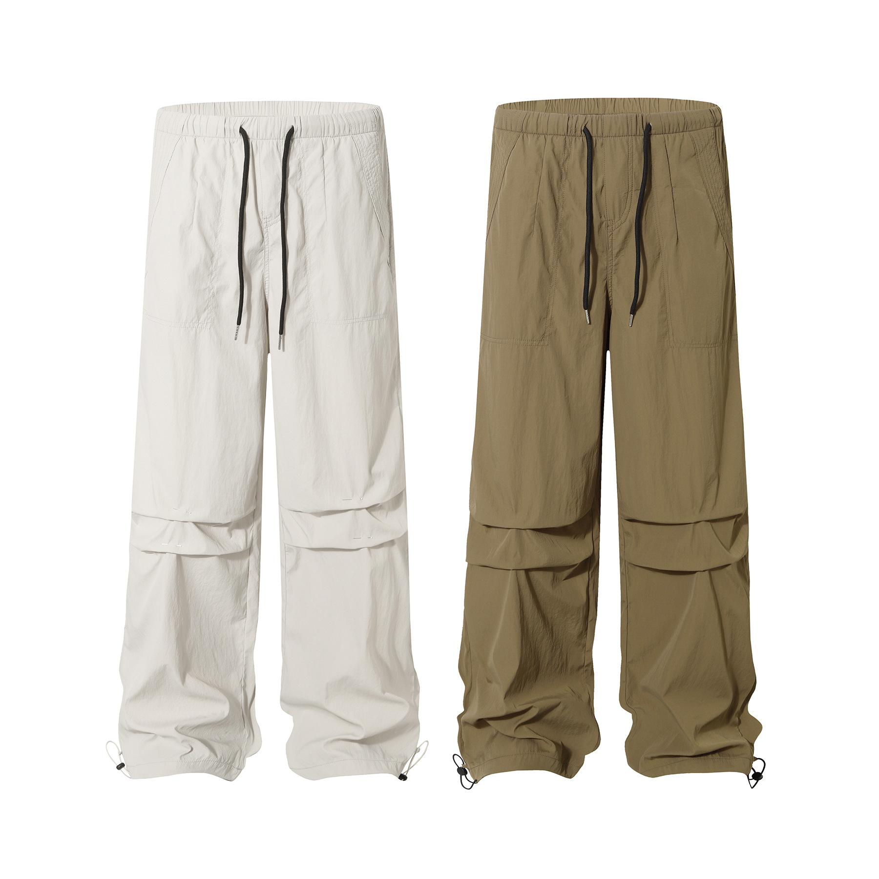 YON MODISH Herren Sommer 2024 Neues Produkt American Street Trendy Vielseitige Loose Casual Schnelltrocknende Hose_voghion.com