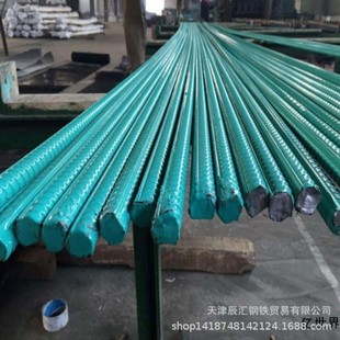 Epoxy Coated Threaded Steel Anti-Corrosion High-Strength Rebar In-Stock Anti-Corrosion Rebar