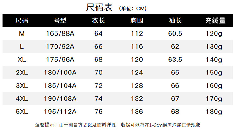 羽绒服男士冬装新款立领帅气短款白鸭绒保暖青年潮流上衣男装外套详情2