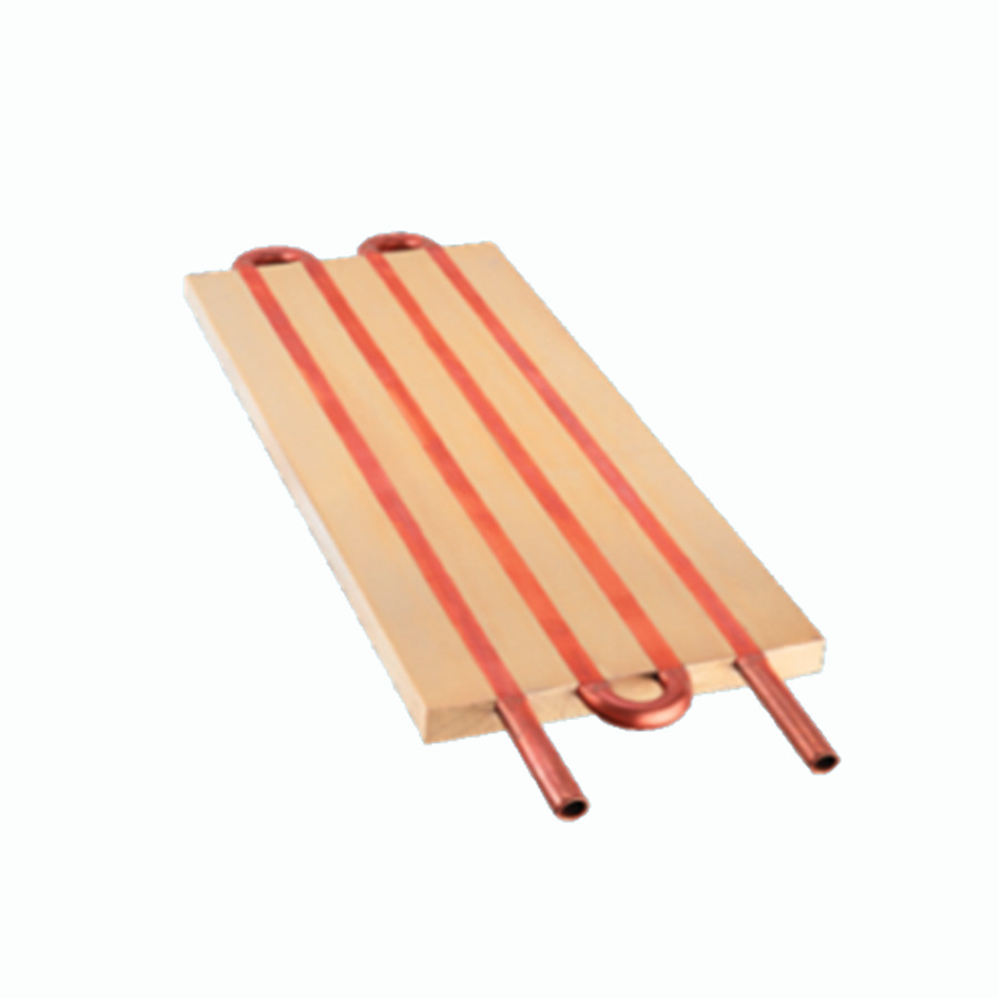 适用新能源逆变器散热水冷板   铜管水冷板生产厂家  焊接水冷板