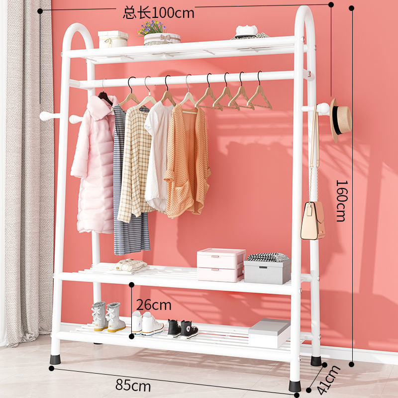 100cm-흰색 [위쪽과 아래쪽 그물 3 개 + 옷 고리].