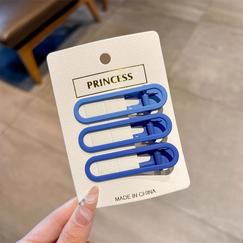 Pin de cabello para mujeres 2025 nuevo pin de cabello lateral frontal frontal frisa pin de cabello sin marcas de maquillaje pin de cabello pin de boca de pato adornamiento