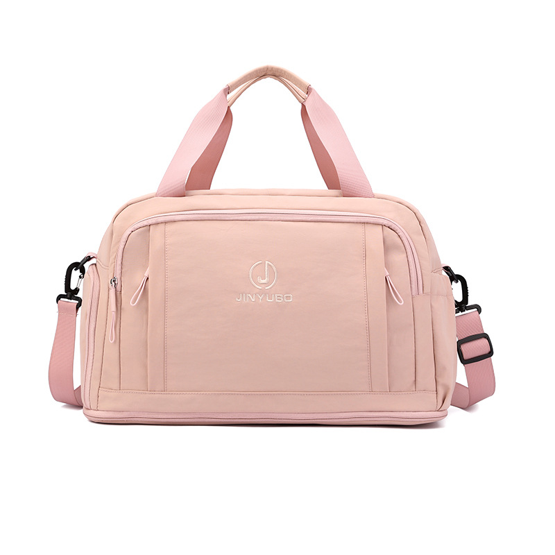 Bolsa de viaje portátil ocio con capacidad expandible, bolsa multifuncional para mujeres embarazadas, bolsa de fitness de moda coreana al aire libre
