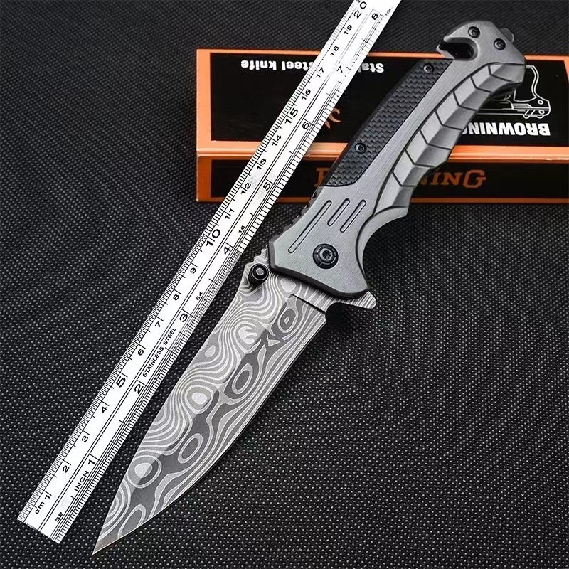 厂家直销高硬度小刀锋利折叠刀随身便携户外刀具折刀阳江小刀