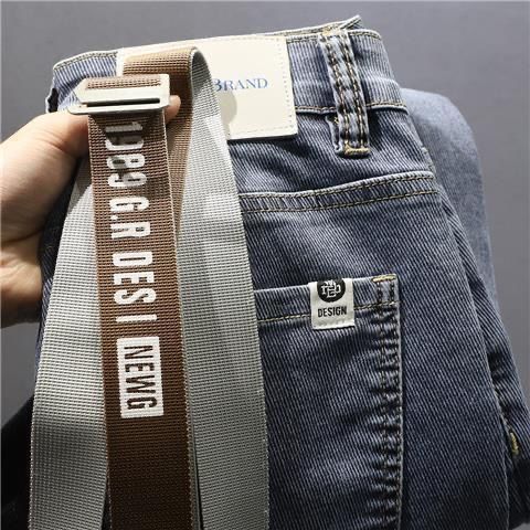 Vaqueros slim hombre gris azul pantalón elegante cómodo tendencia_voghion.com
