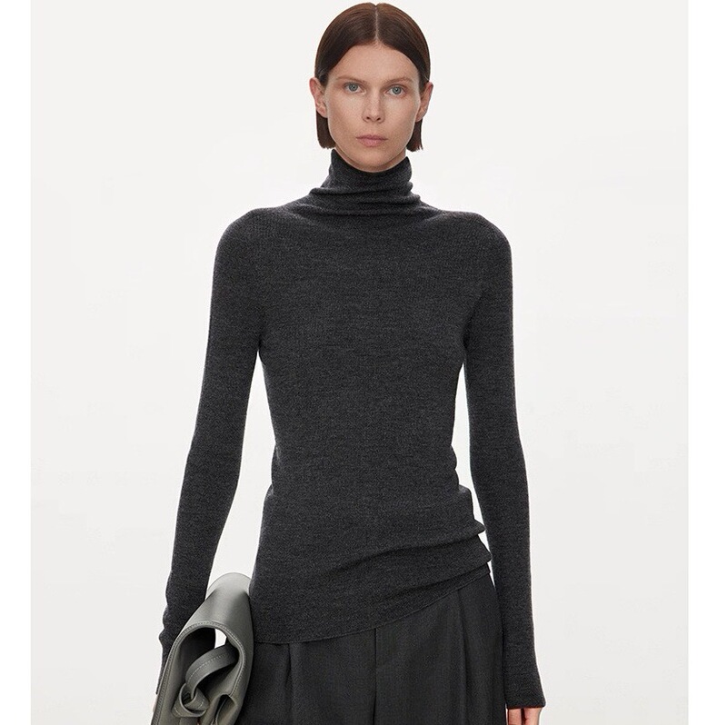 Feedback Upgraded Skin-Friendly Version Machine Washable Wool Seamless Fully Molded Multi-Neck Versatile Knitted Base Layer King