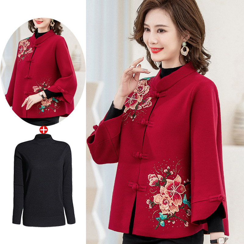 E5813 1190K ÁO KHOÁC NỮ TAIRYA BIG SIZE NGOẠI CỠ MÙA XUÂN THU ĐÔNG TRUNG NIÊN THỜI TRANG NỮ G04 SẢN PHẨM MỚI