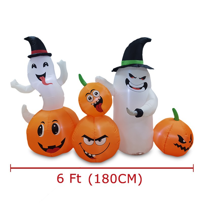 1.8m 호박 해적 유령