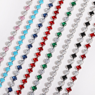 18k���΢��ķ��ʯ���鴮���Ʒ����ֹ�diy����朲���C45�~