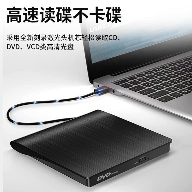外部光学ドライブ ブラッシュ USB3.0 光学ドライブ 外部書き込みノート DVDCD ドライブ ディスク バーナー|undefined