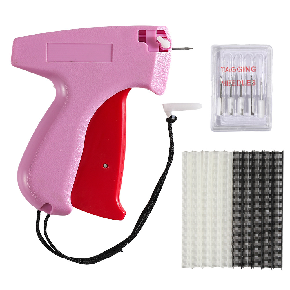 Pistola de etiquetado manual pistola de jabalina ropa zapatos sombreros marca registrada pistola de aguja pegamento Amazon set de venta caliente image 9