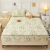 Milk Velvet Bed-Flower and Leaf Dance