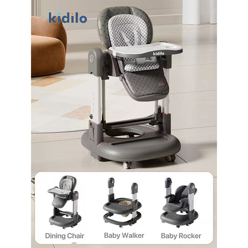 Kidilo Baby Dining Chair Baby Eating Foldableable Home Portable Baby Dining Table Seat Kidsren's Baby Chair Multi