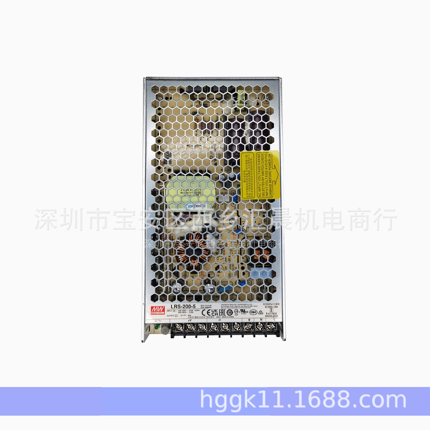 明纬开关电源LRS-200-5直流电原