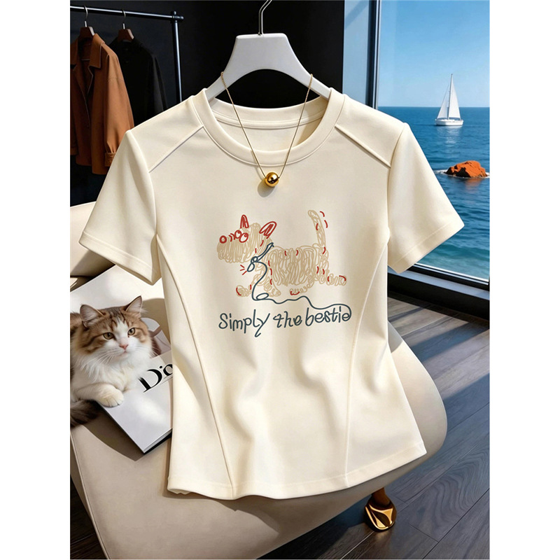 Apricot color (graffiti line puppy style) / S