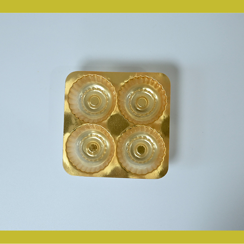 Caja de plástico cuadrada cuad