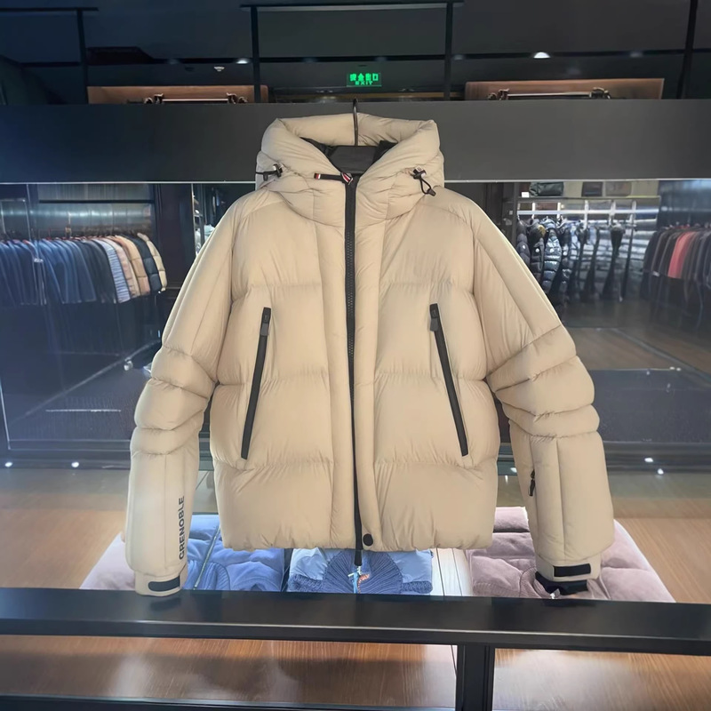 Grenoble Cherferie Hooded Goose down Jacket for Autumn and Winter, Unisex down Coat Grenoble Cherferie Hooded Goose down Jacket for Autumn and Winter, Unisex down Coat