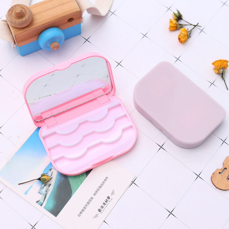 in stock false eyelashes three-pair box with lens injection molding box eyelashes hair storage box multi-pair eyelash box in stock false eyelashes three-pair box with lens injection molding box eyelashes hair storage box multi-pair eyelash box