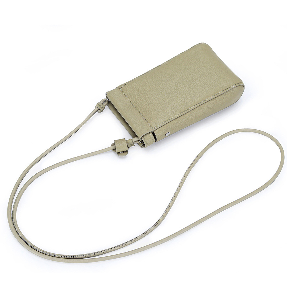 First-layer Cowhide Women's Small Shoulder Bag Mini Vertical Versatile Shoulder Crossbody Bag Portable Fashionable Small Bag