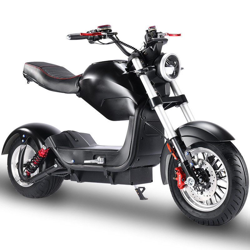 Eec Dot Adult Mobility Scooter Two-Wheel Motorcycle Hm-2 Cross-Border Overseas Warehouse Direct Delivery Scooter Battery Car