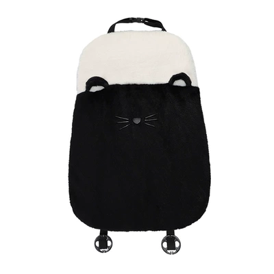 Headrest: cat claw car neck - cats-paw-cushion-black-backrest
